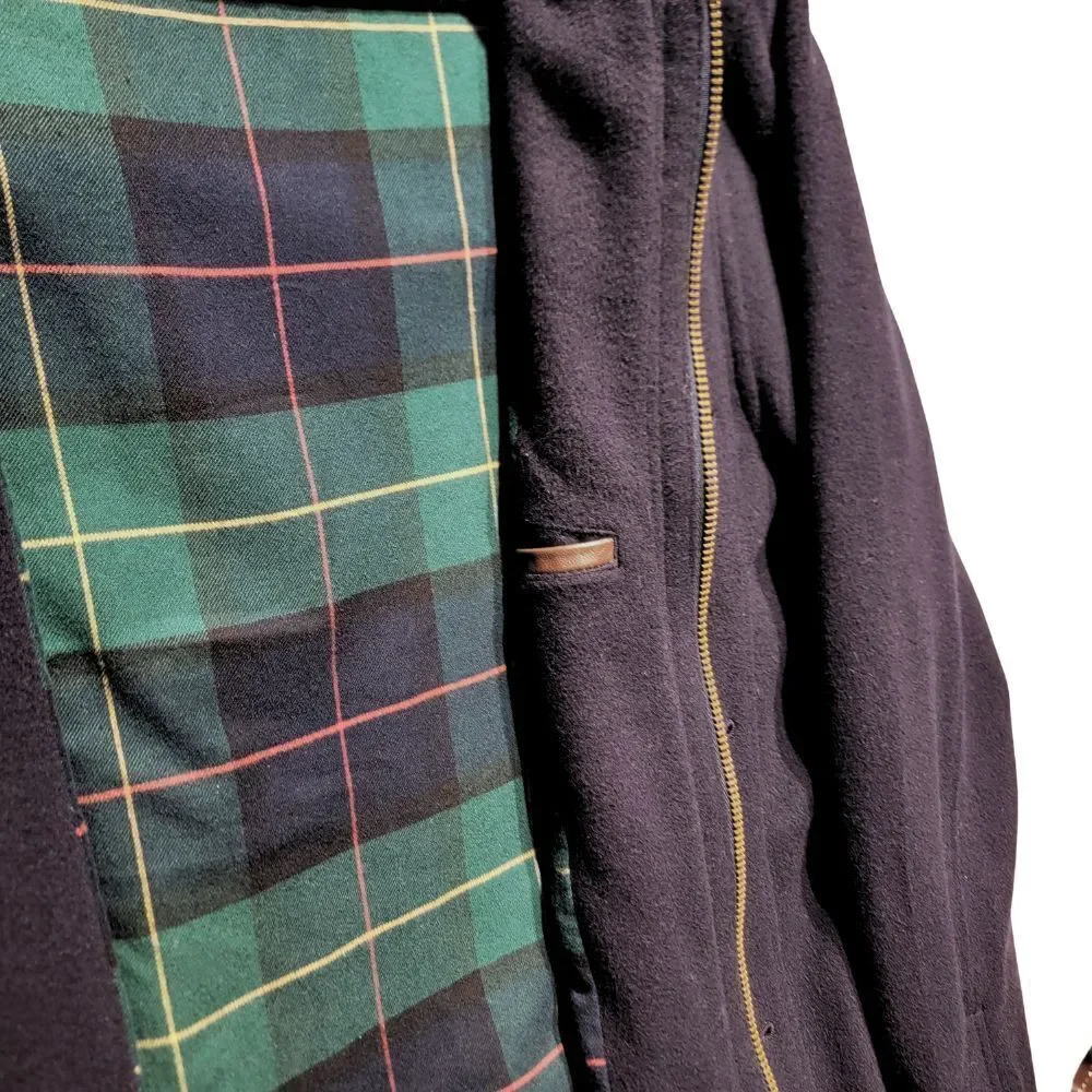 *RARE* POLO RALPH LAUREN Silk, Wool, Leather & Corduroy Bomber Jacket Mens M